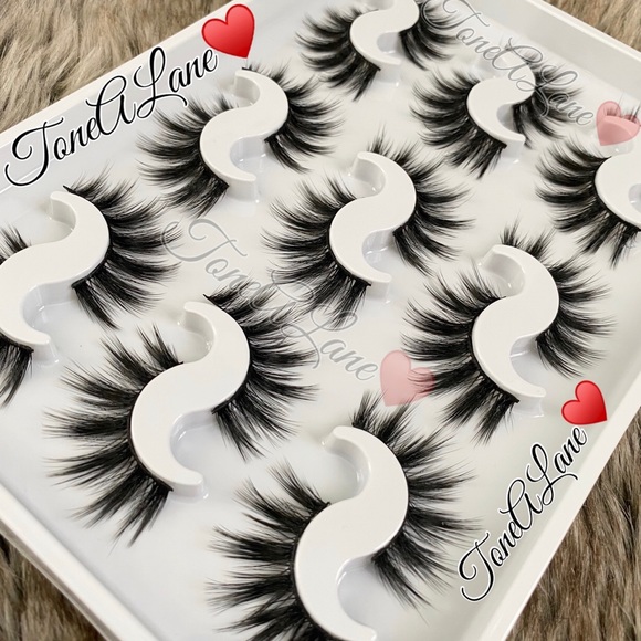 Mink Eyelashes Lashes 8d Eyelashes 9 pairs - Picture 2 of 3